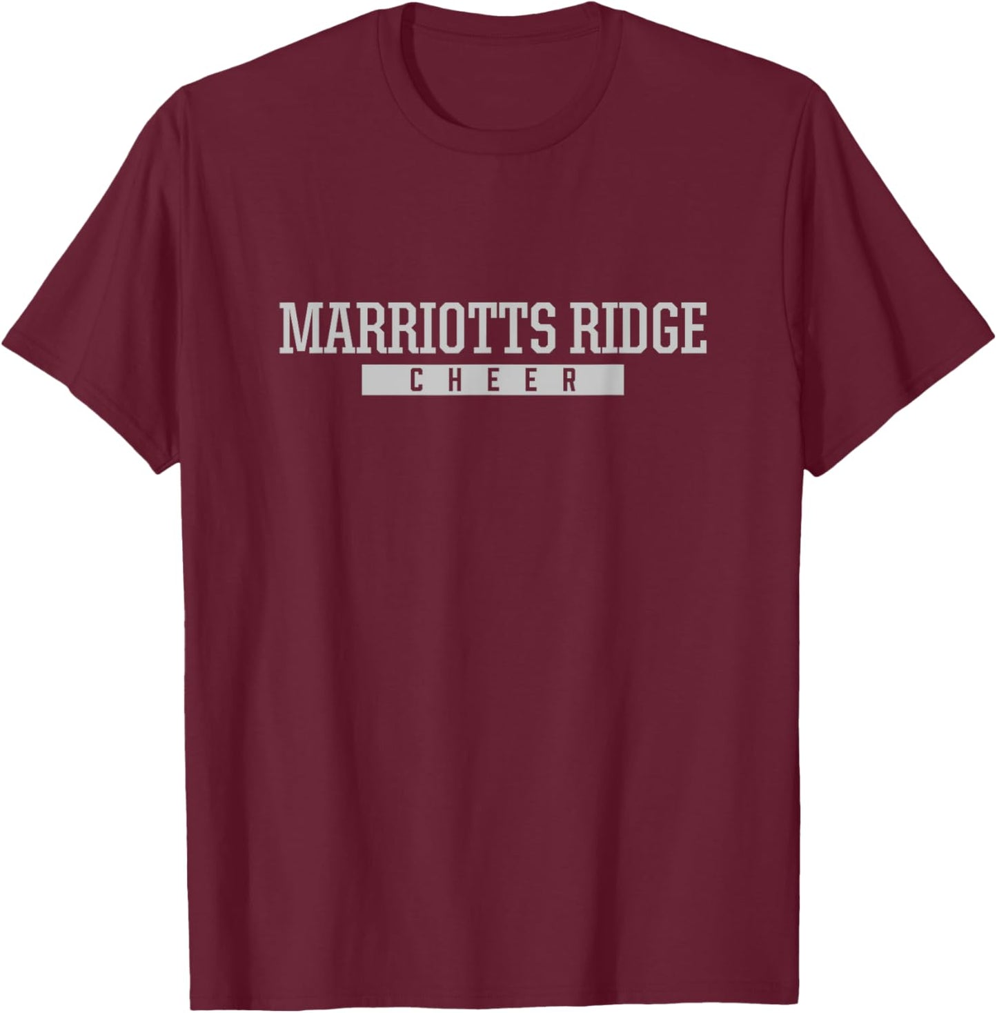 Marriotts Ridge High School Cheer T-Shirt - T-Shirt | Maroon