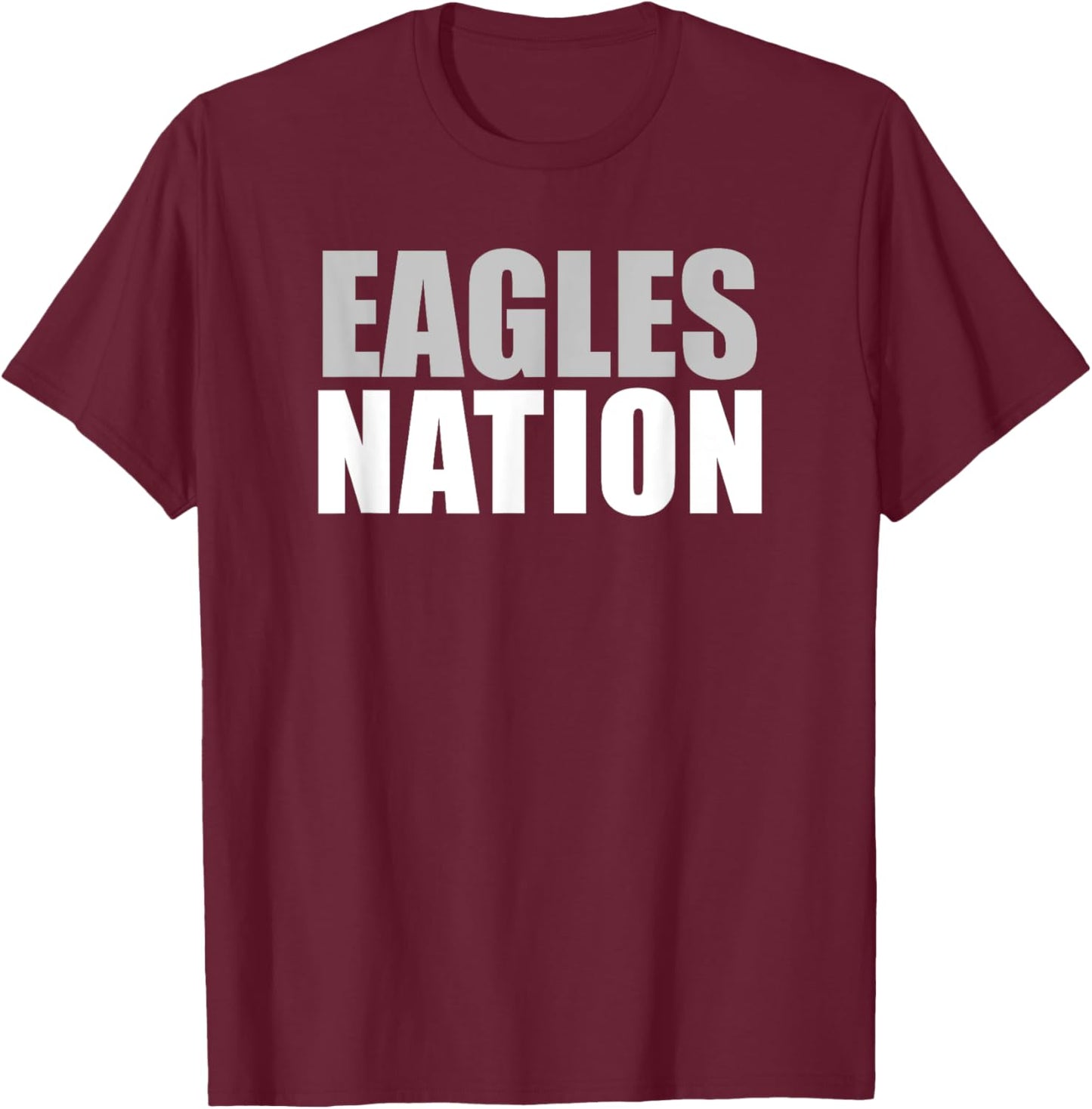 South Lake Eagles Nation HS T-Shirt - T-Shirt | Maroon