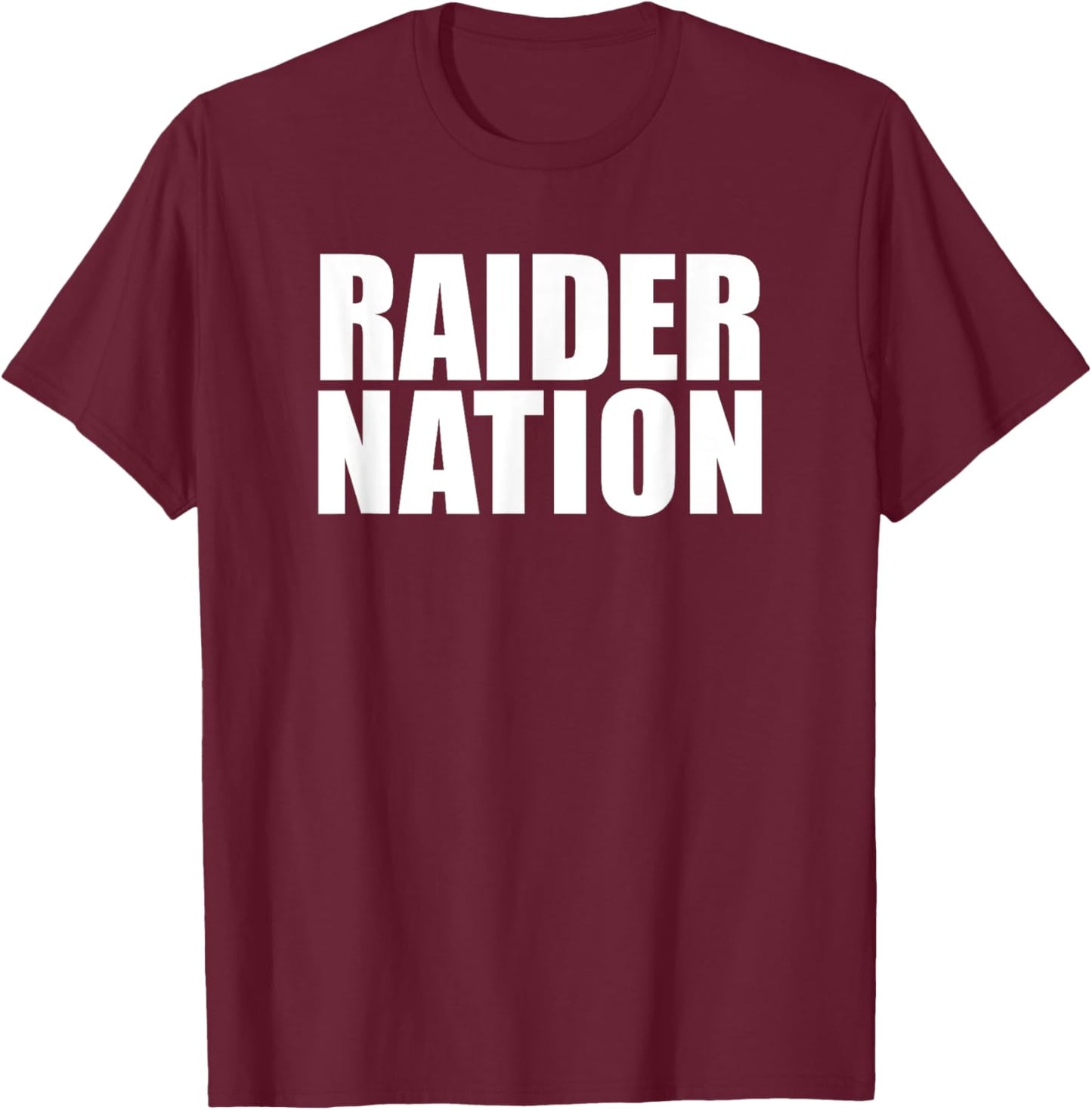Raiders Richmond Nation T-Shirt - T-Shirt | Maroon
