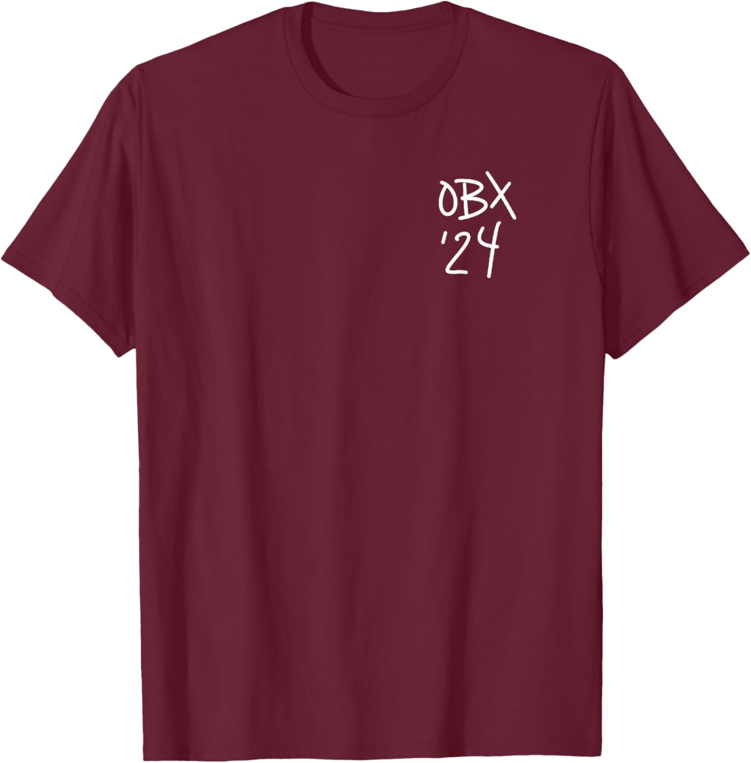 Obx 2024 T-Shirt - T-Shirt | Maroon