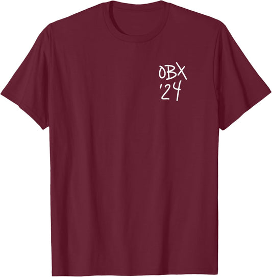 Obx 2024 T-Shirt - T-Shirt | Maroon