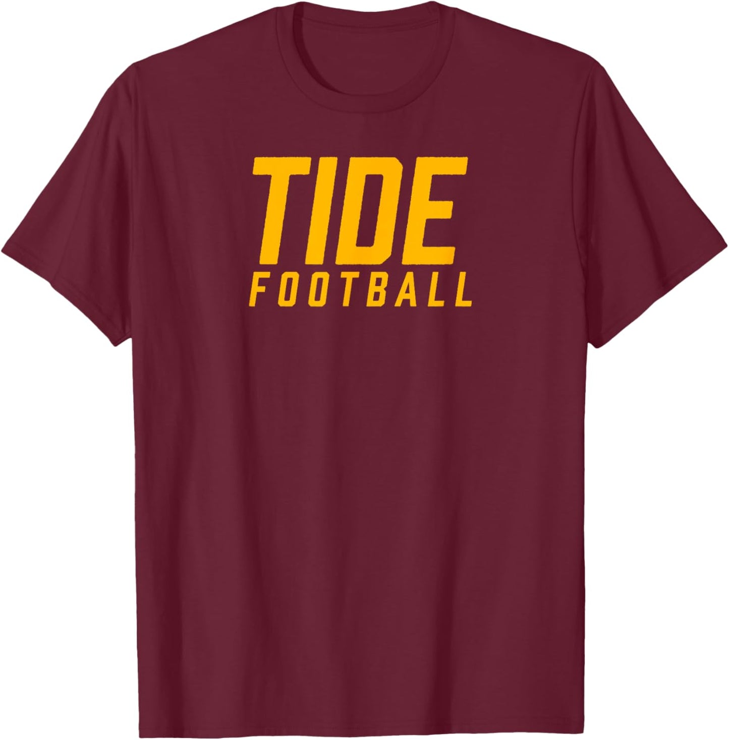 Sherman High School Football Team T-Shirt - T-Shirt | Maroon