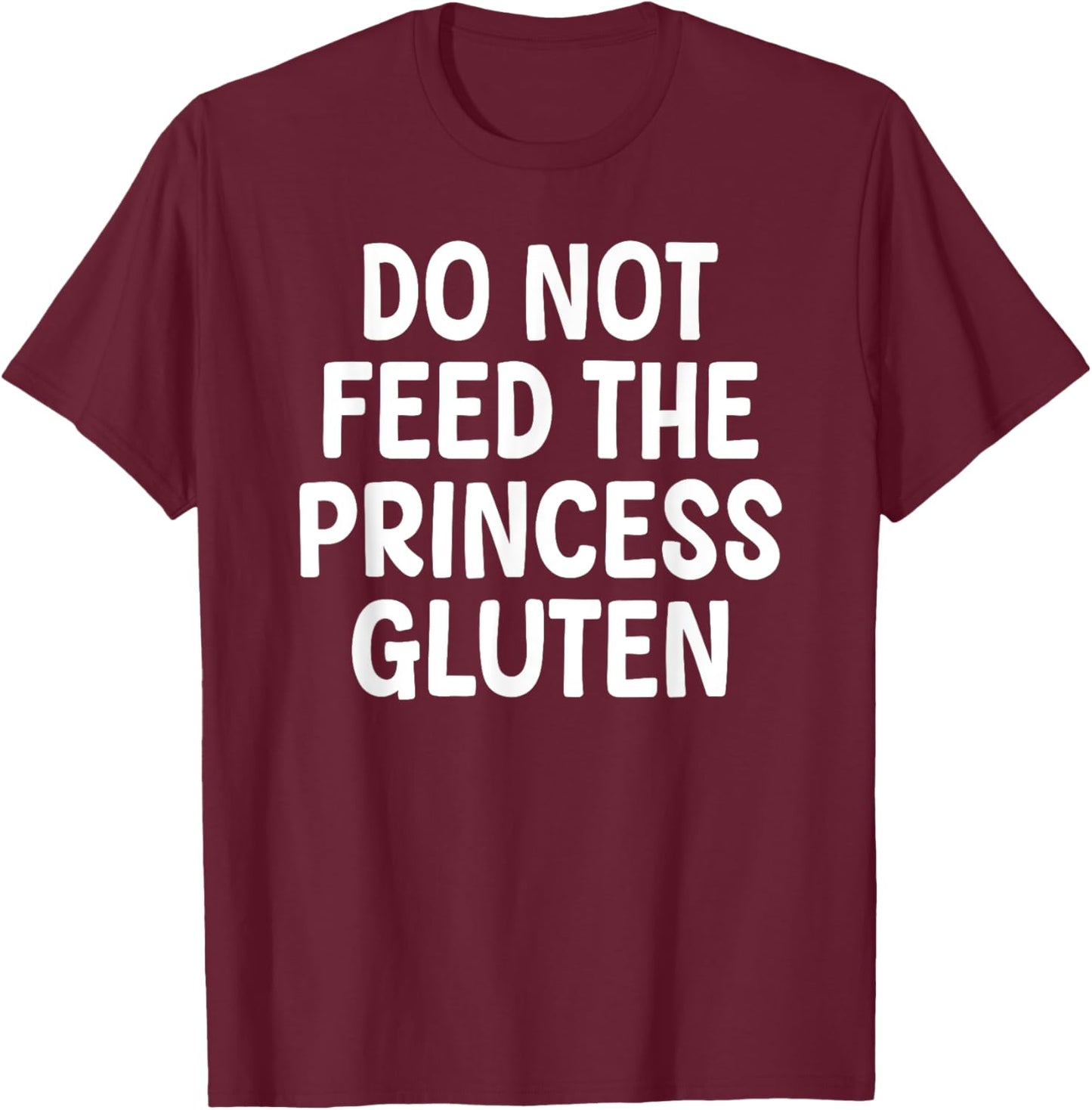 Gluten Free Design Girls Celiac Disease Awareness T-Shirt - T-Shirt | Maroon