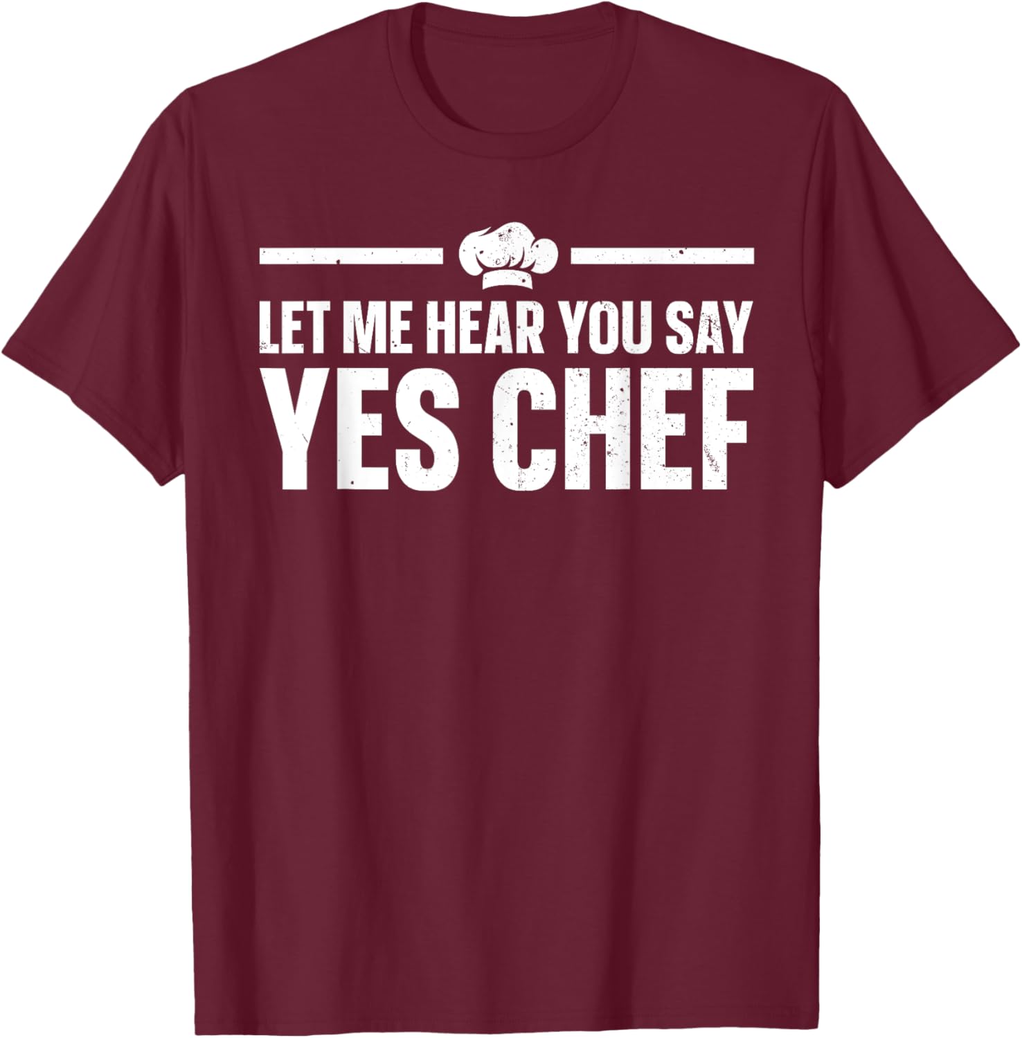 Funny Chef Design Women Kids Culinary Cook Home Chef T-Shirt - T-Shirt | Maroon