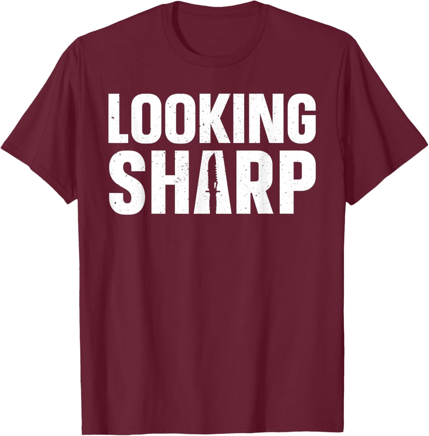 Pocket Knife Art Women Knife Lover Knife Collector T-Shirt - T-Shirt | Maroon