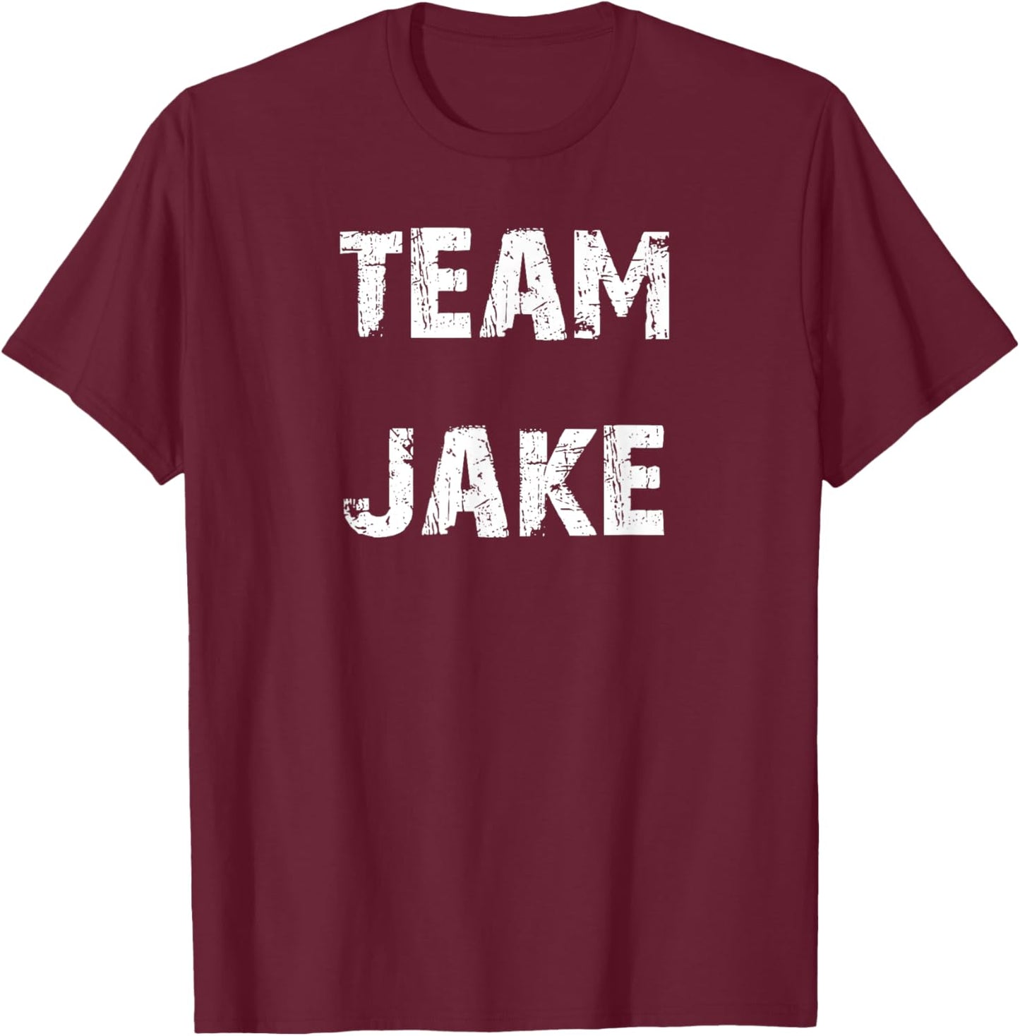 Team Jake T-Shirt - T-Shirt | Maroon