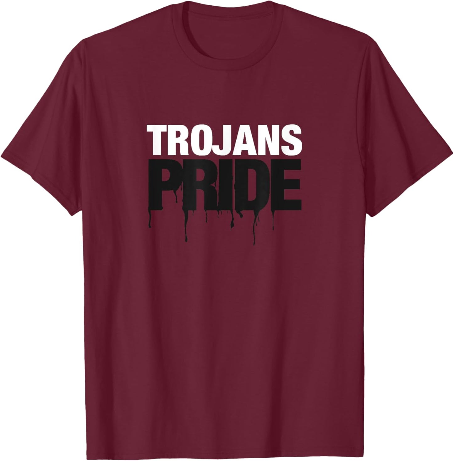 Muscle Shoals Trojans PRIDE T-Shirt - T-Shirt | Maroon