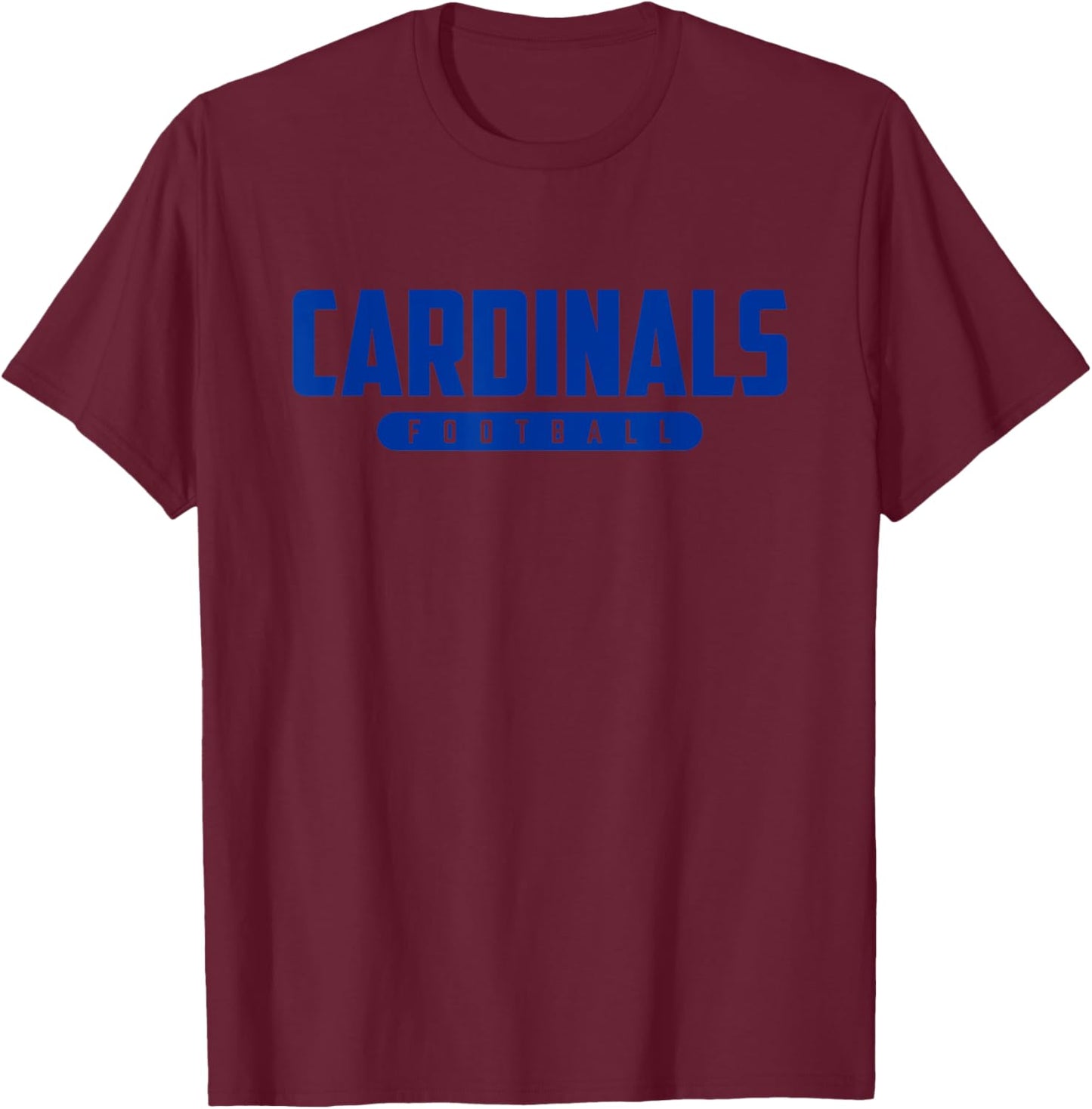 Thomas Worthington Cardinals Football T-Shirt - T-Shirt | Maroon