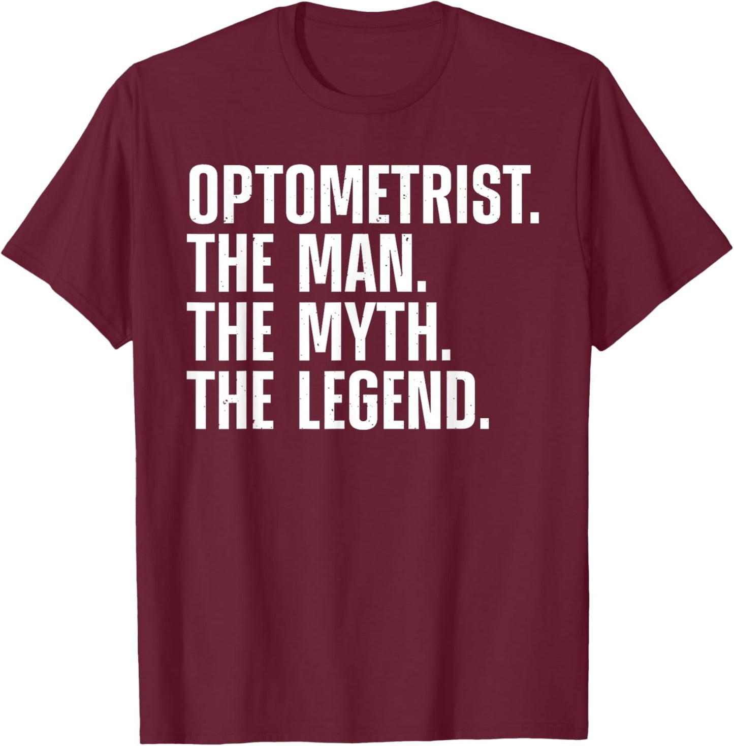 Cool Optometrist Art Dad Boys Optometry Optometrist T-Shirt - T-Shirt | Maroon