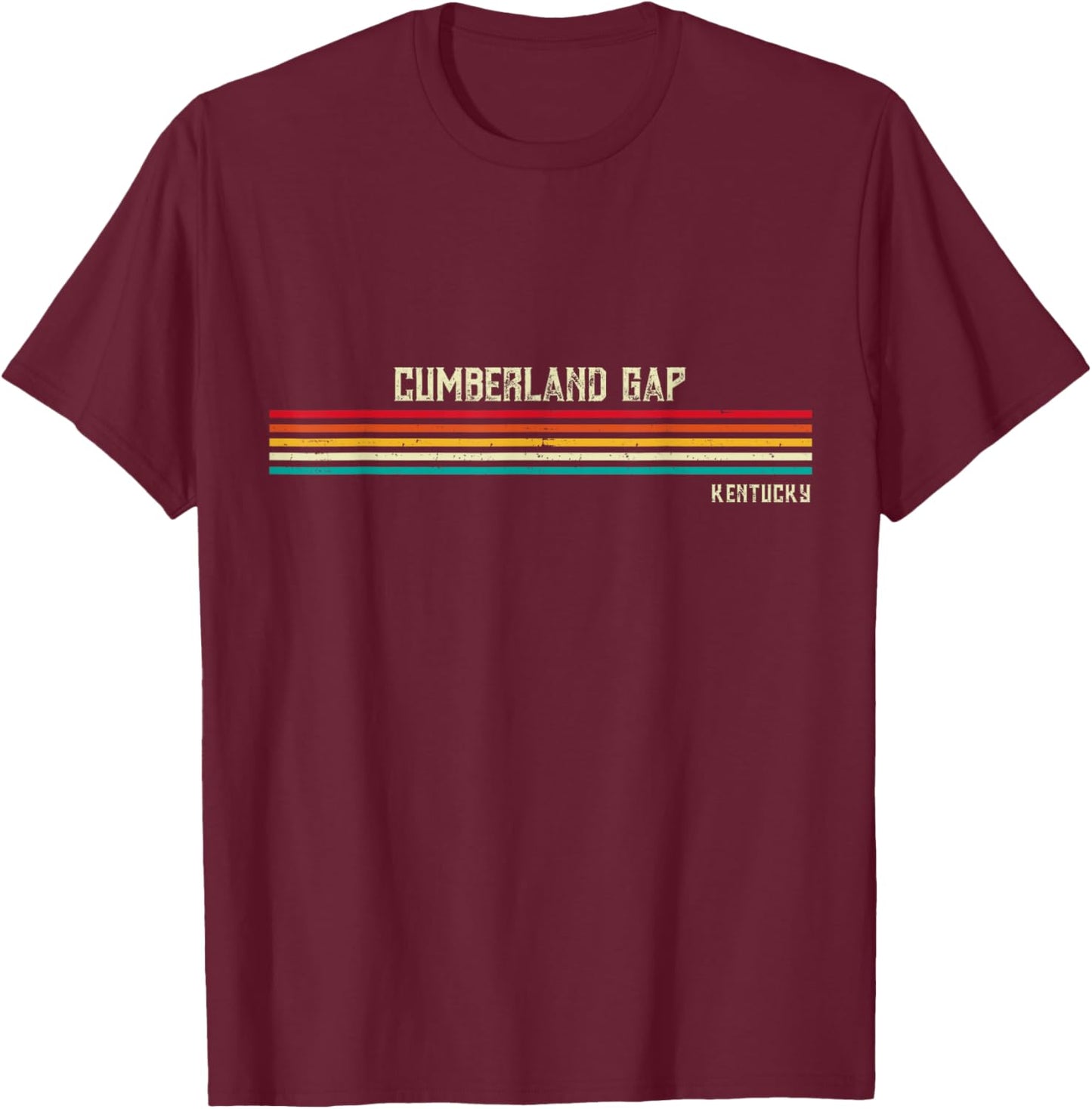 Cumberland Gap Kentucky T-Shirt - T-Shirt | Maroon