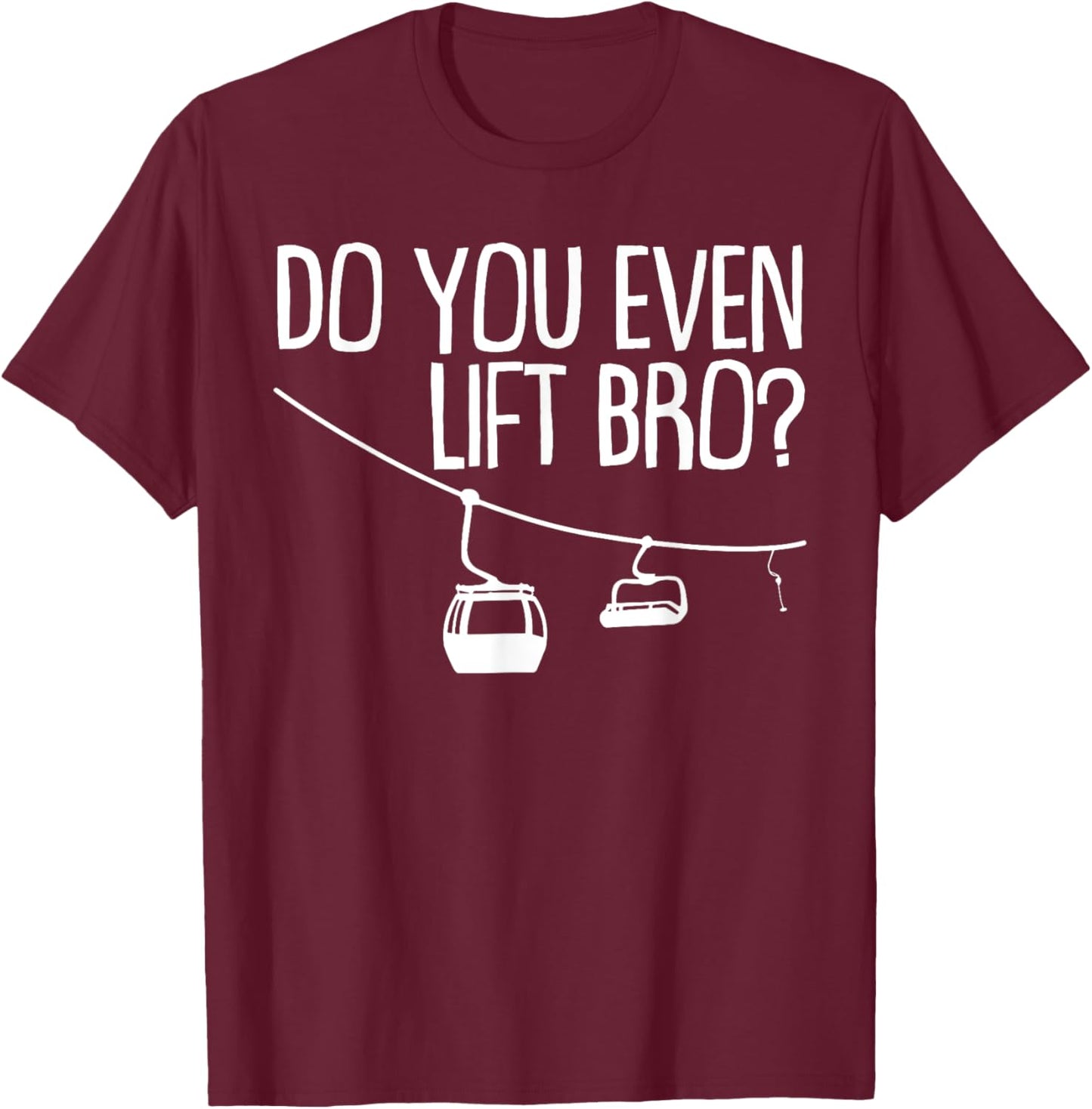 Funny Skiing Snowboarding Design Women Snowboarder T-Shirt - T-Shirt | Maroon