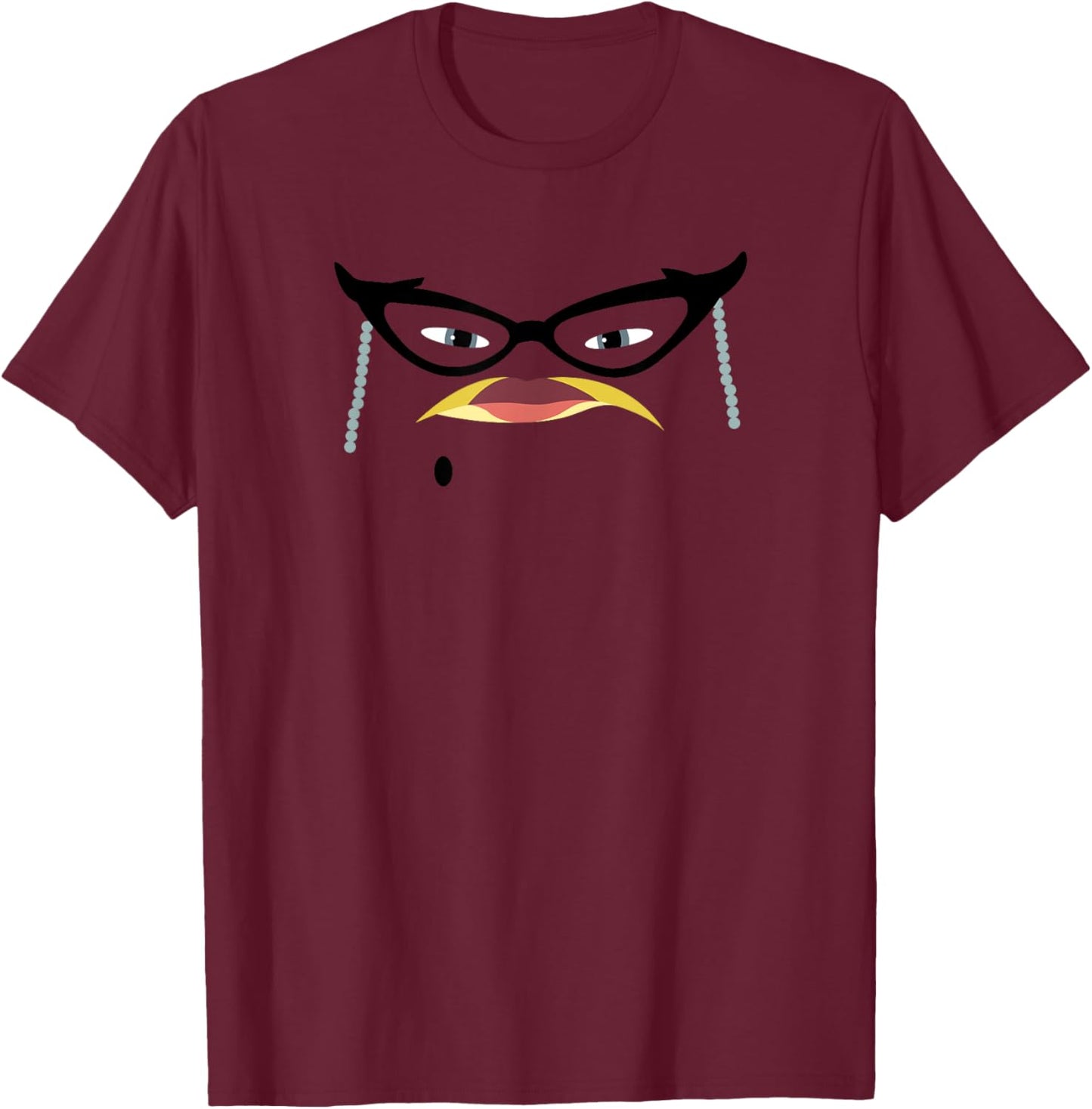 Roz Easy Costume T-Shirt - T-Shirt | Maroon
