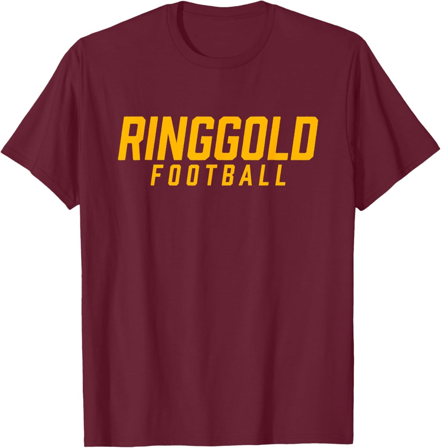 Ringgold High School Football Team T-Shirt - T-Shirt | Maroon