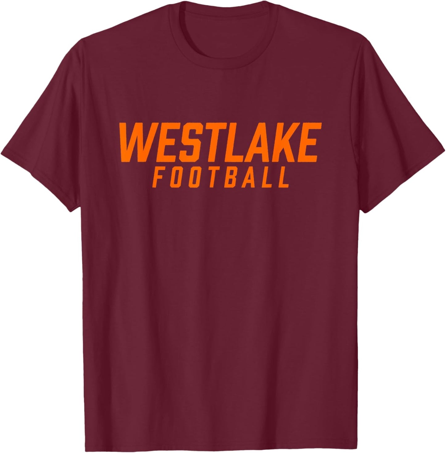 Westlake High School Football Team T-Shirt - T-Shirt | Maroon