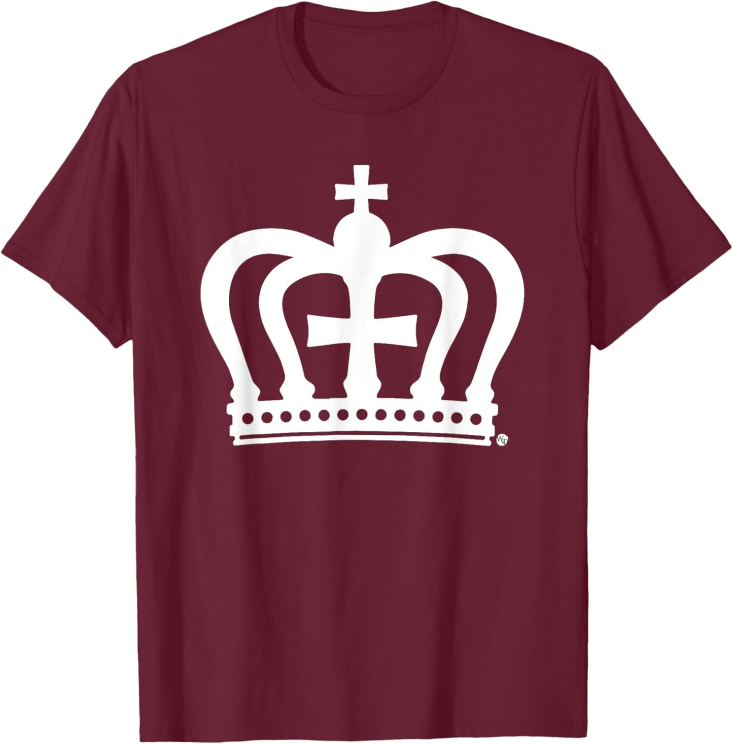 World of Darkness WoD Vampire: The Masquerade Lasombra Icon White T-Shirt - T-Shirt | Maroon