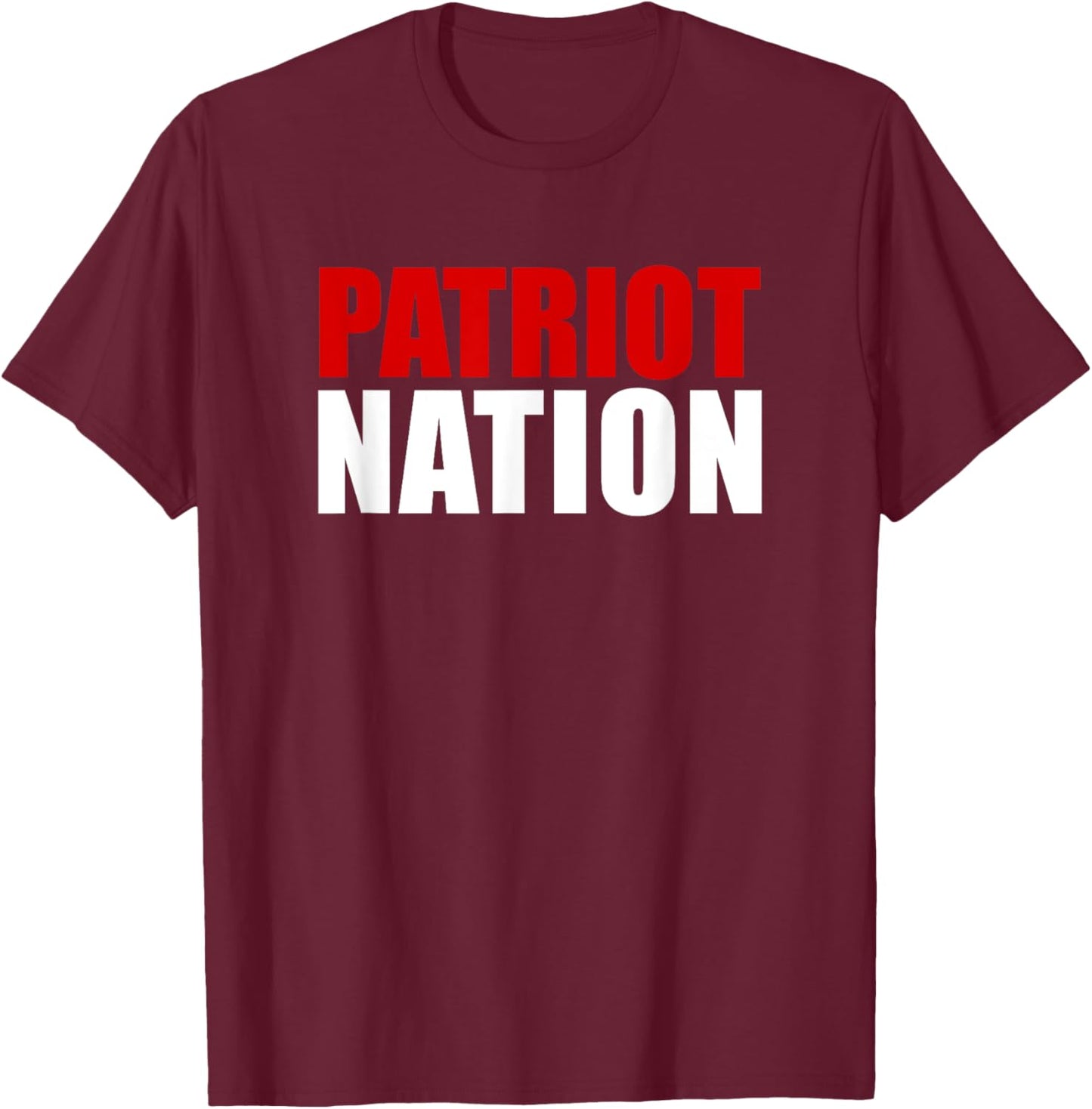 Patriot High School Nation T-Shirt - T-Shirt | Maroon