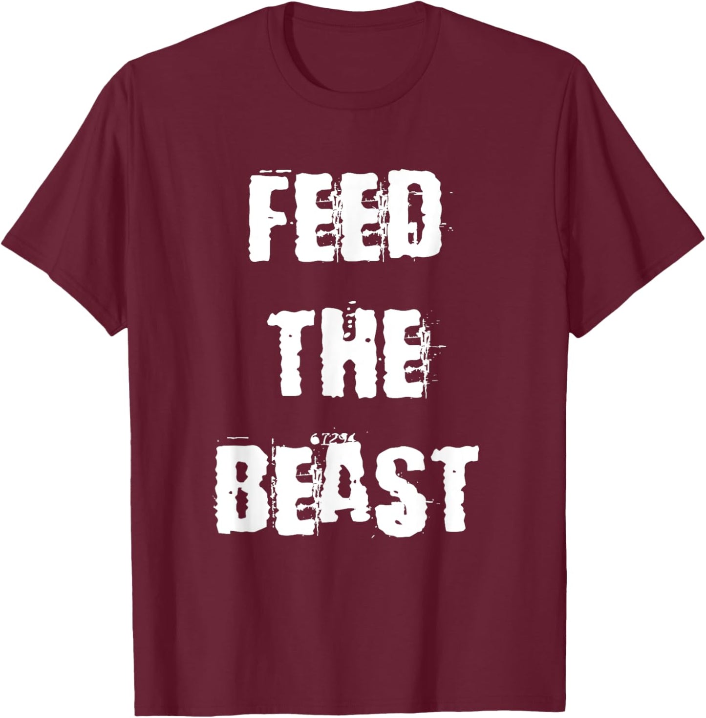 Feed The Beast T-Shirt - T-Shirt | Maroon