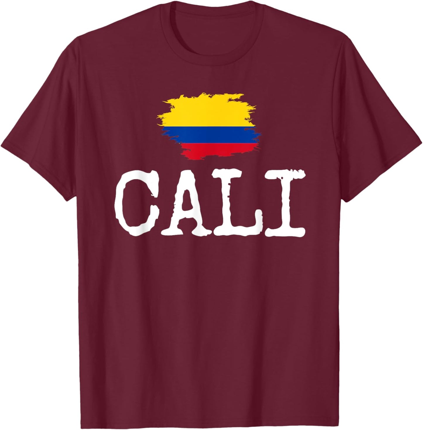 Cali Colombia Vacation Souvenir Colombian Women Men Travel T-Shirt - T-Shirt | Maroon