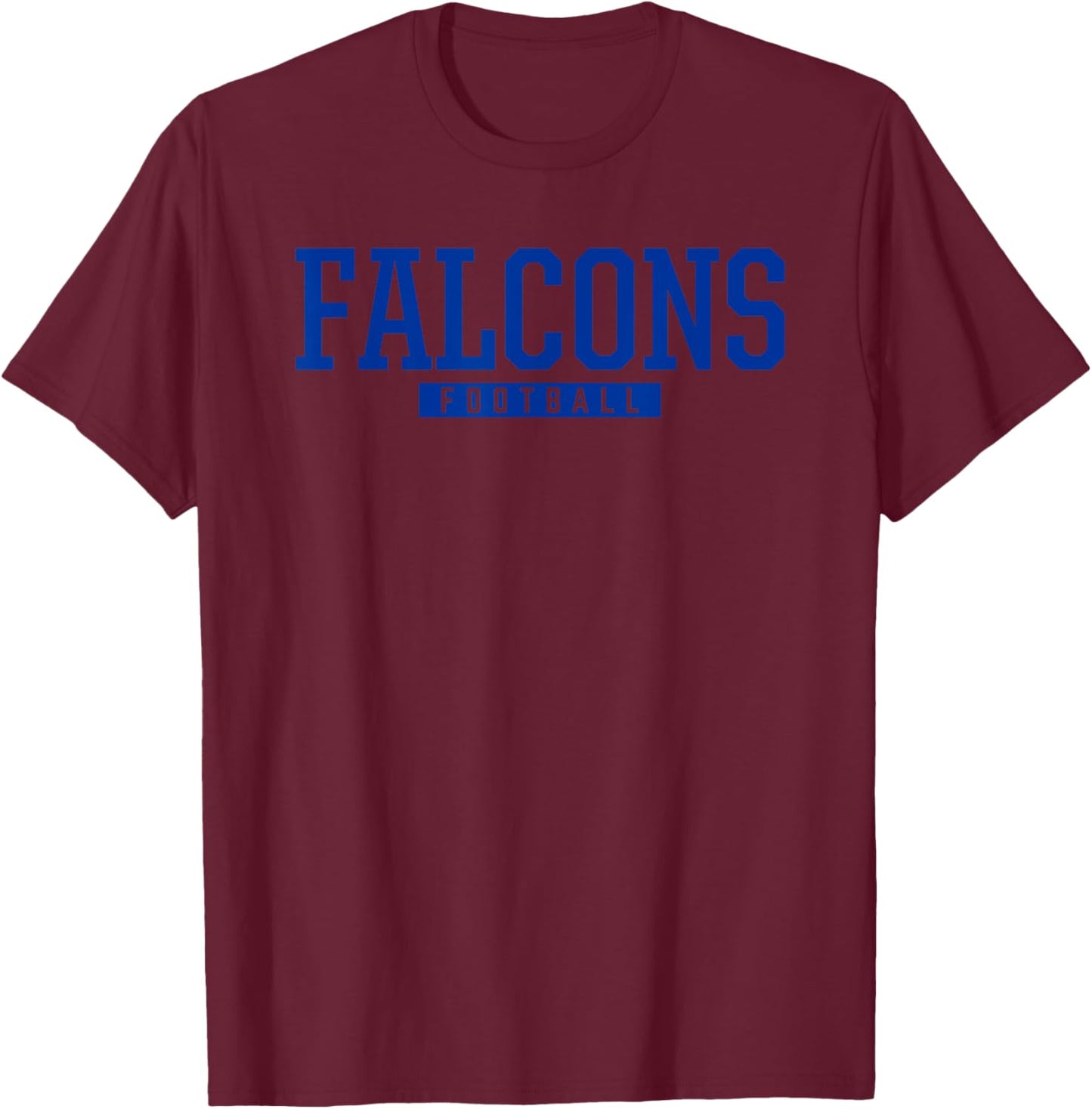 Clear Lake Falcons Football HS T-Shirt - T-Shirt | Maroon