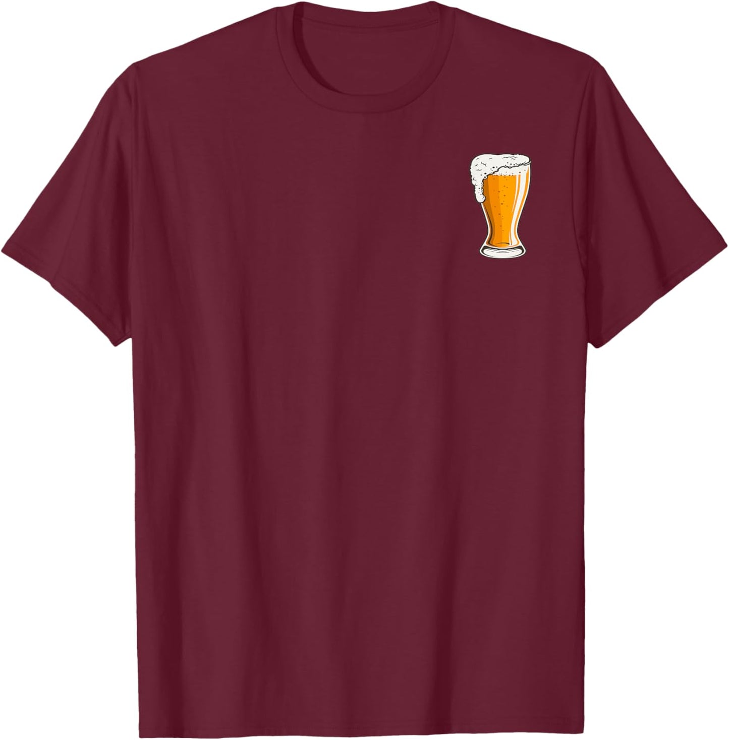 Rob's Beer Removal Service Robert Funny Beer lover 2 sided T-Shirt - T-Shirt | Maroon