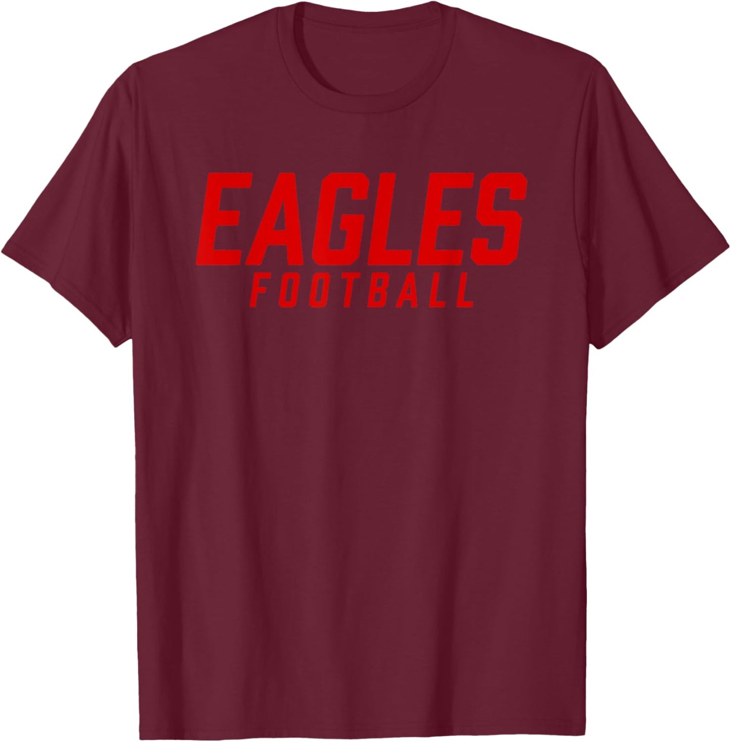 Olathe North High School Football Team T-Shirt - T-Shirt | Maroon