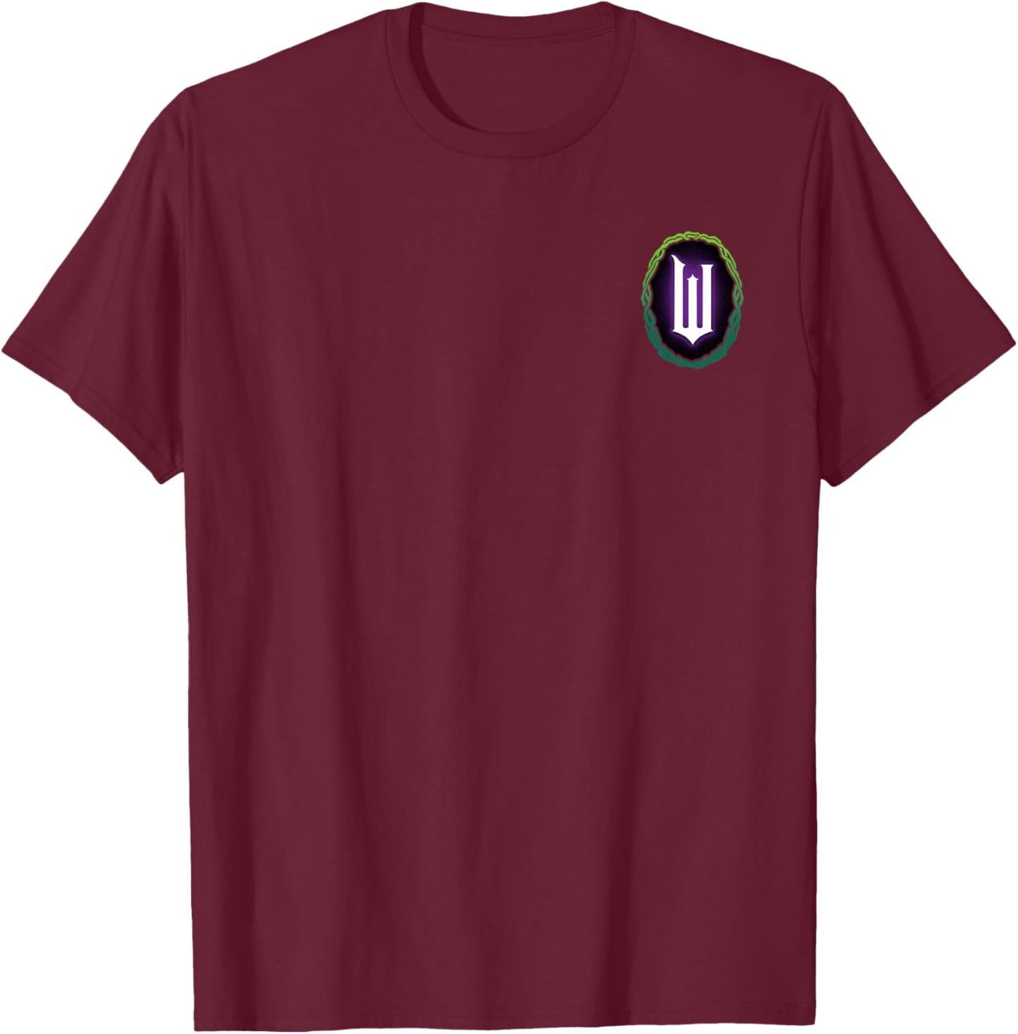 Wicked Elphaba Front & Back T-Shirt - T-Shirt | Maroon