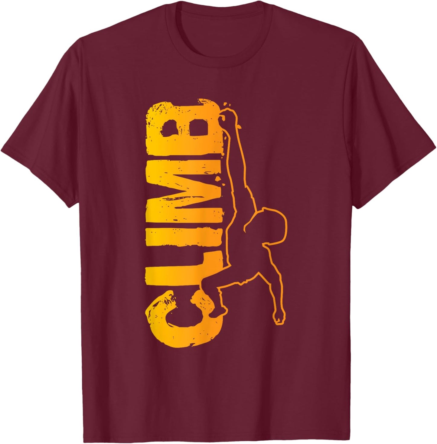 Rock Climbing Funny Bouldering Enthusiasts Women T-Shirt - T-Shirt | Maroon