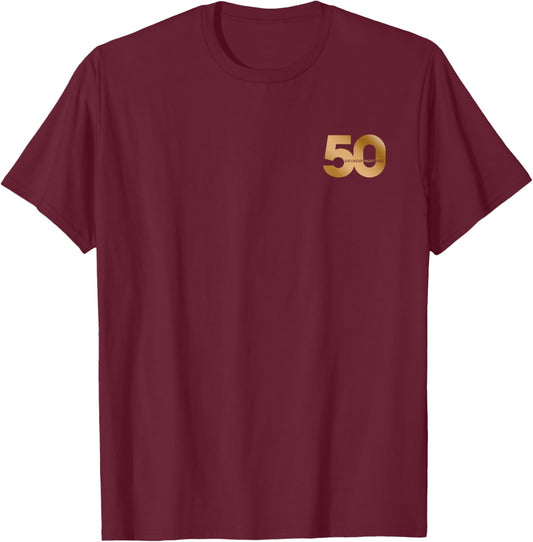 SNL Saturday Night Live - Live From New York -Adults , Black, Small T-Shirt - T-Shirt | Maroon