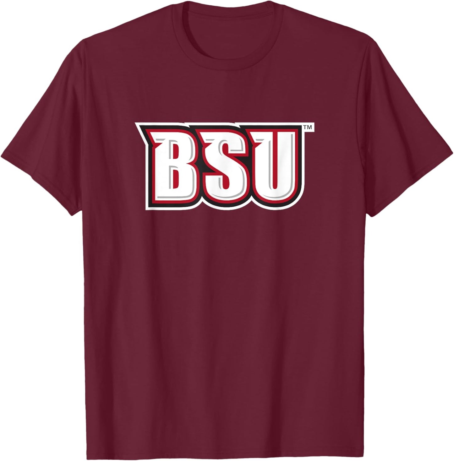 Bridgewater State University Bears BSU Logo T-Shirt - T-Shirt | Maroon