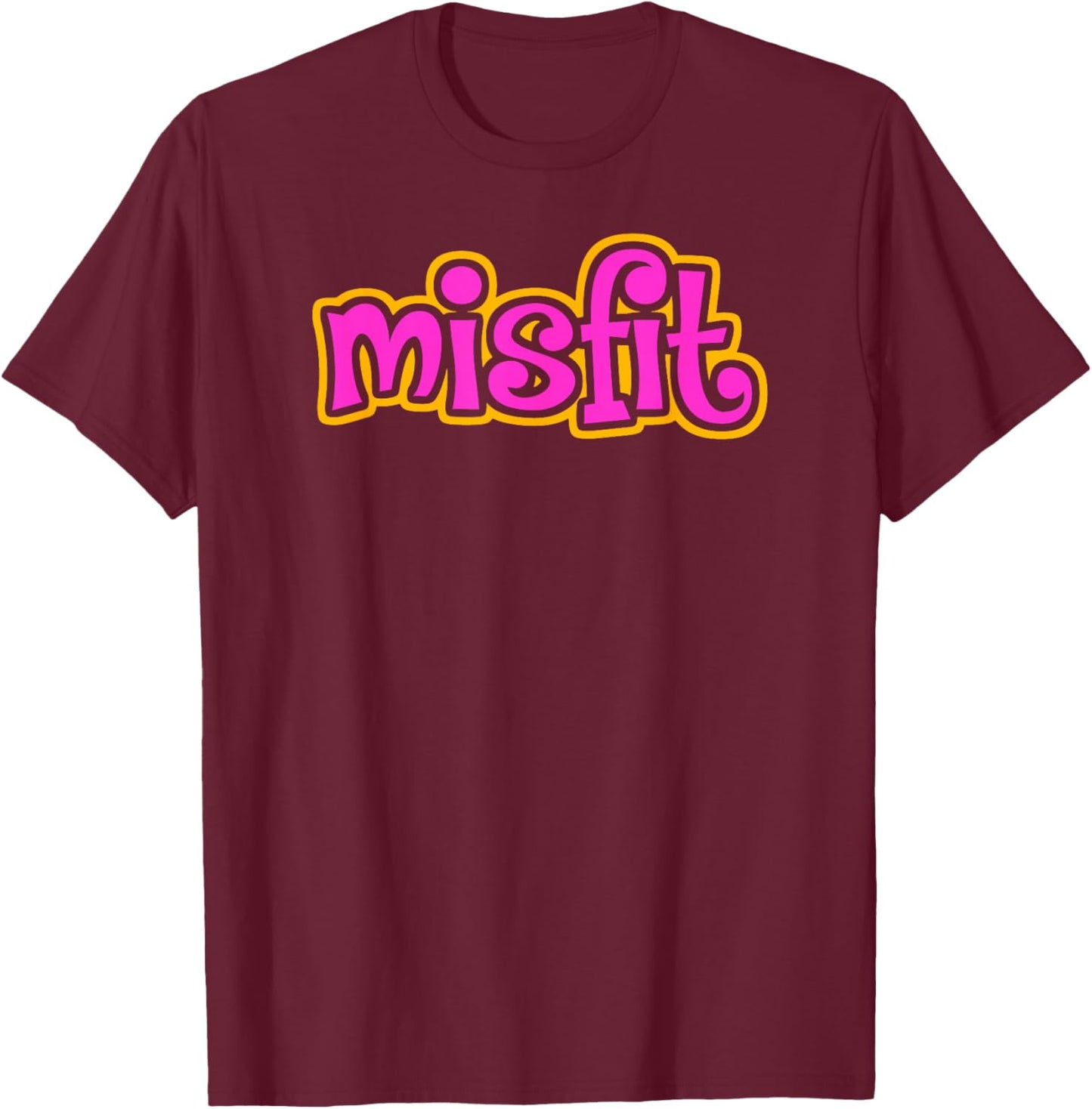 Misfit T-Shirt - T-Shirt | Maroon