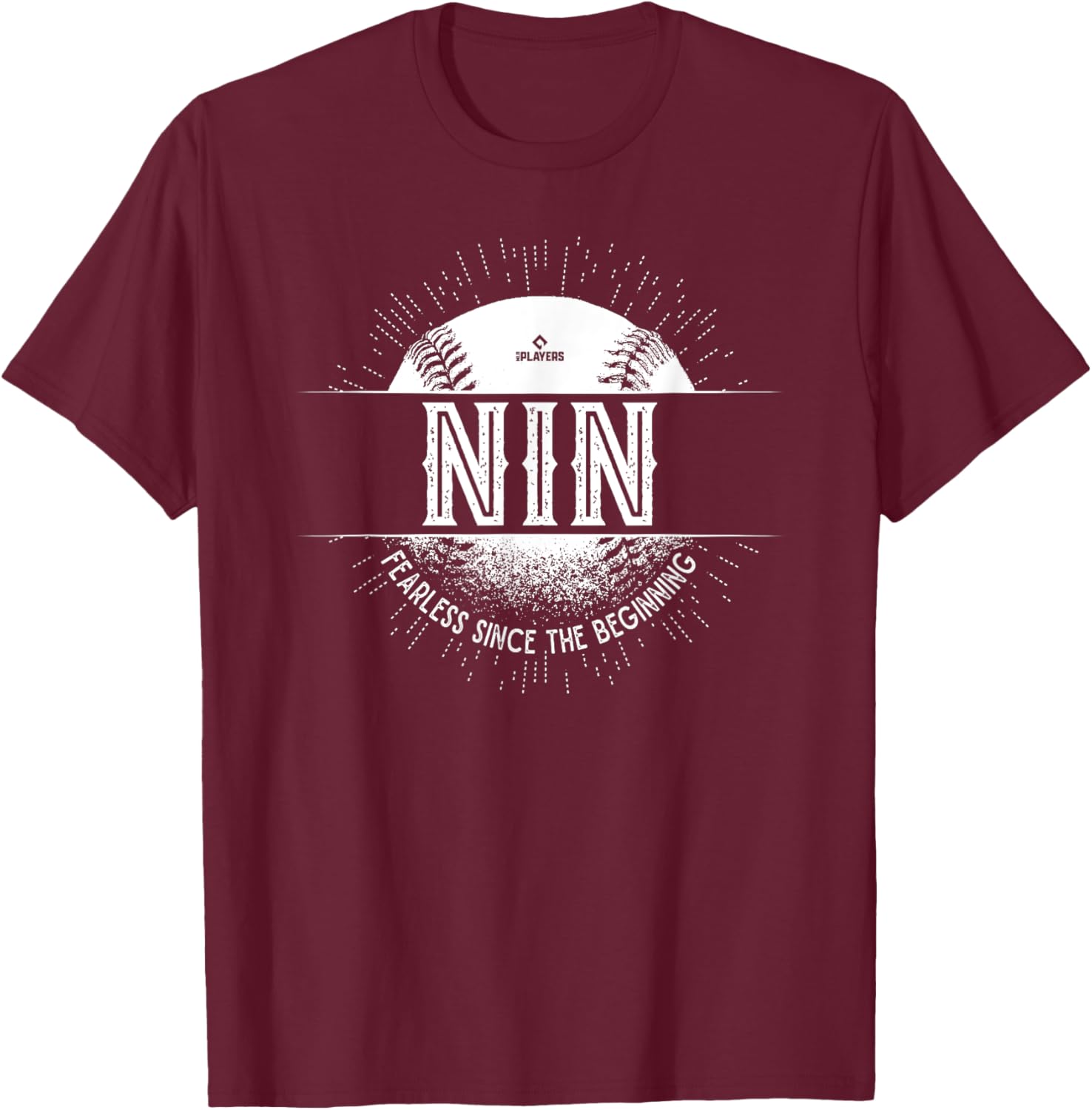 Fearless Yerald Nin Prospect Baseball Fan Gear T-Shirt - T-Shirt | Maroon