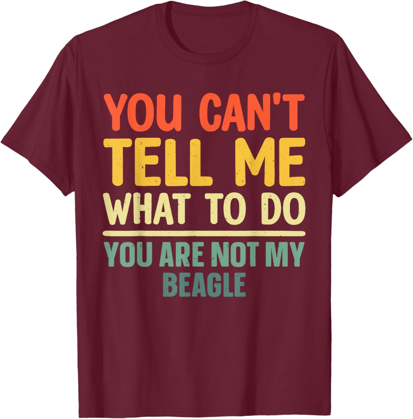 Funny Beagle Design Women Hound Beagle Dog Lovers T-Shirt - T-Shirt | Maroon
