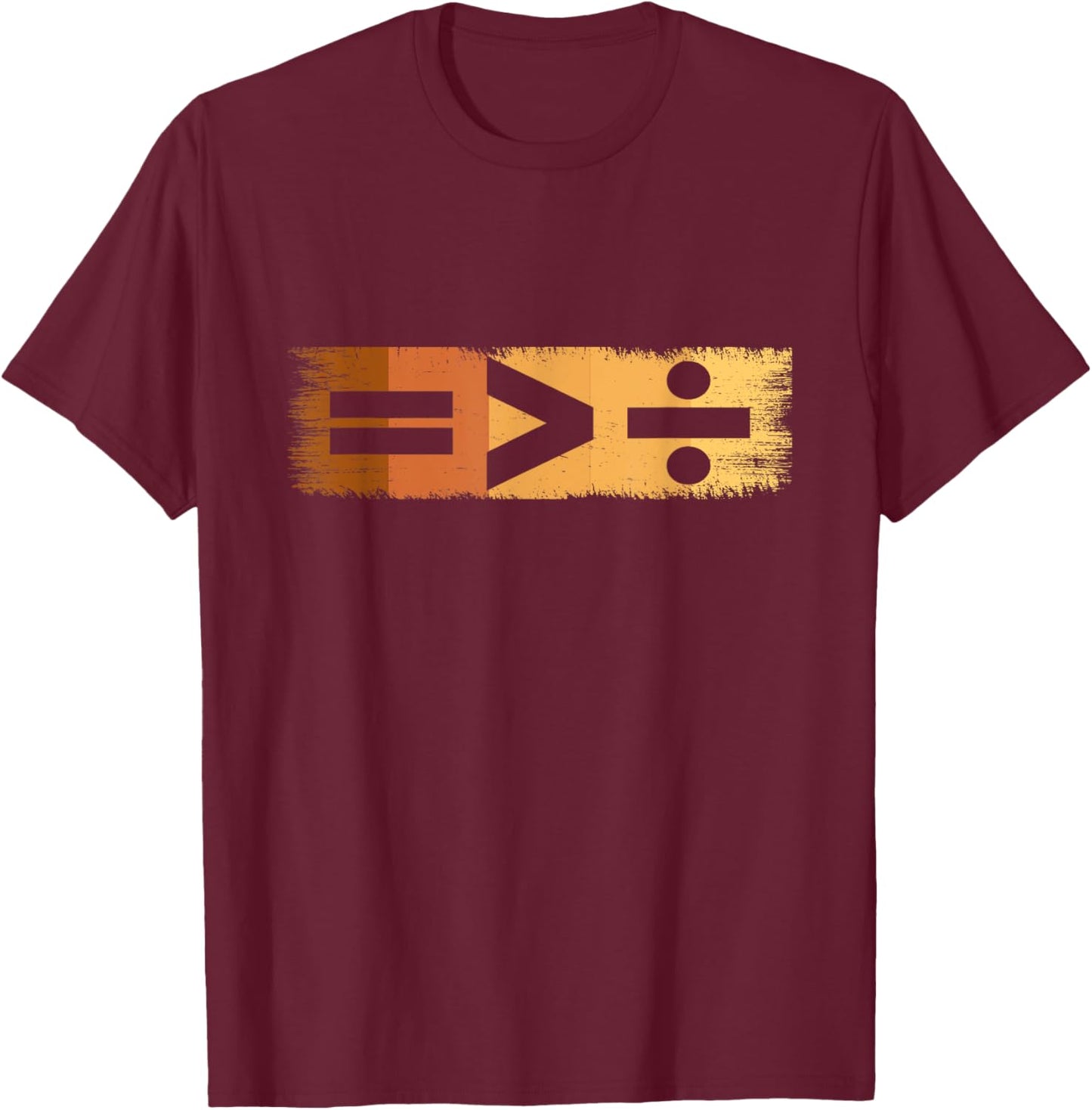 Equality Is Greater Than Division Black History Month Afro T-Shirt - T-Shirt | Maroon