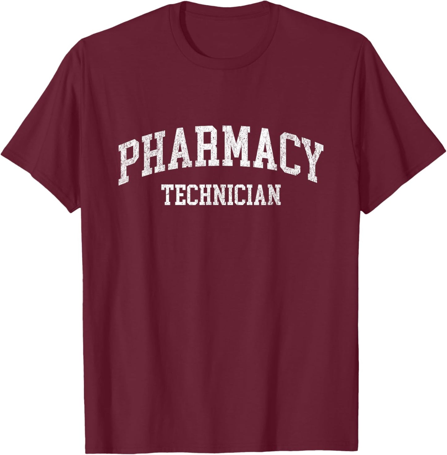 Pharmacy Technician Pharm Tech T-Shirt - T-Shirt | Maroon
