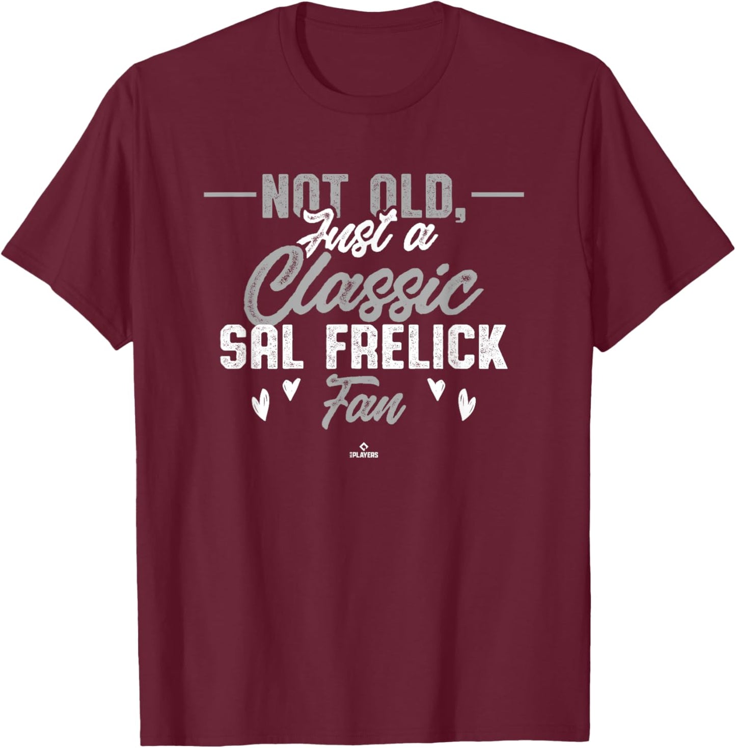 Classic Fan Sal Frelick Prospect Baseball Fan Gear T-Shirt - T-Shirt | Maroon