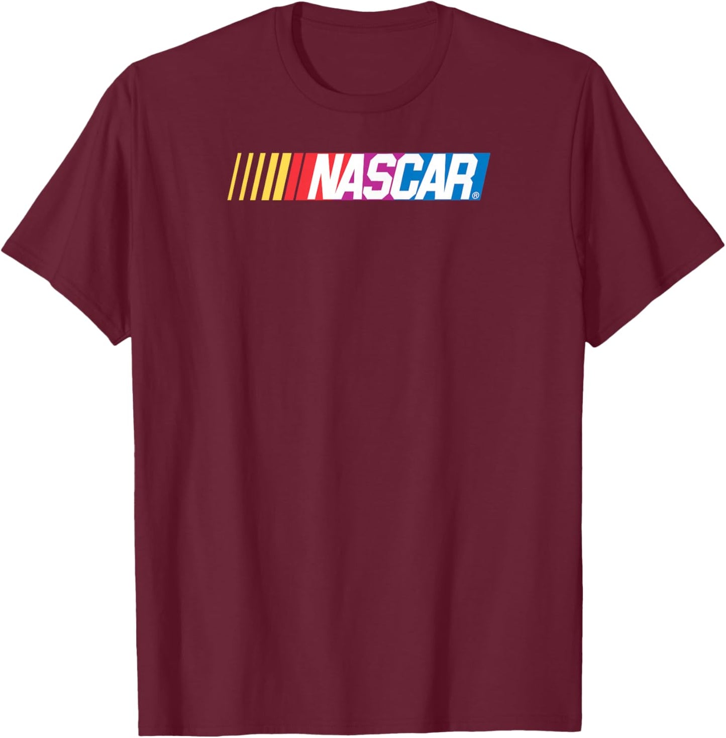 NASCAR - 1976 Logo Black T-Shirt - T-Shirt | Maroon