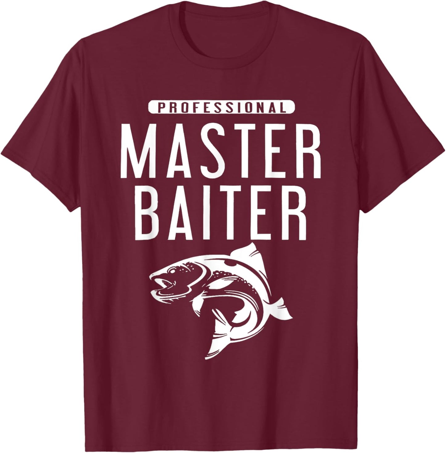 Professional Master Baiter T-Shirt - T-Shirt | Maroon