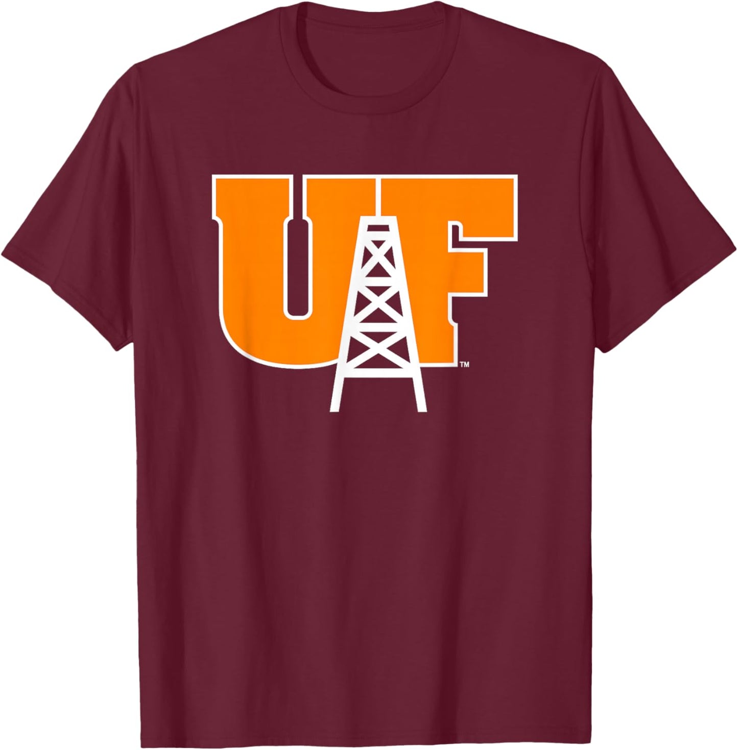 University of Findlay Oilers UF Derrick Logo T-Shirt - T-Shirt | Maroon