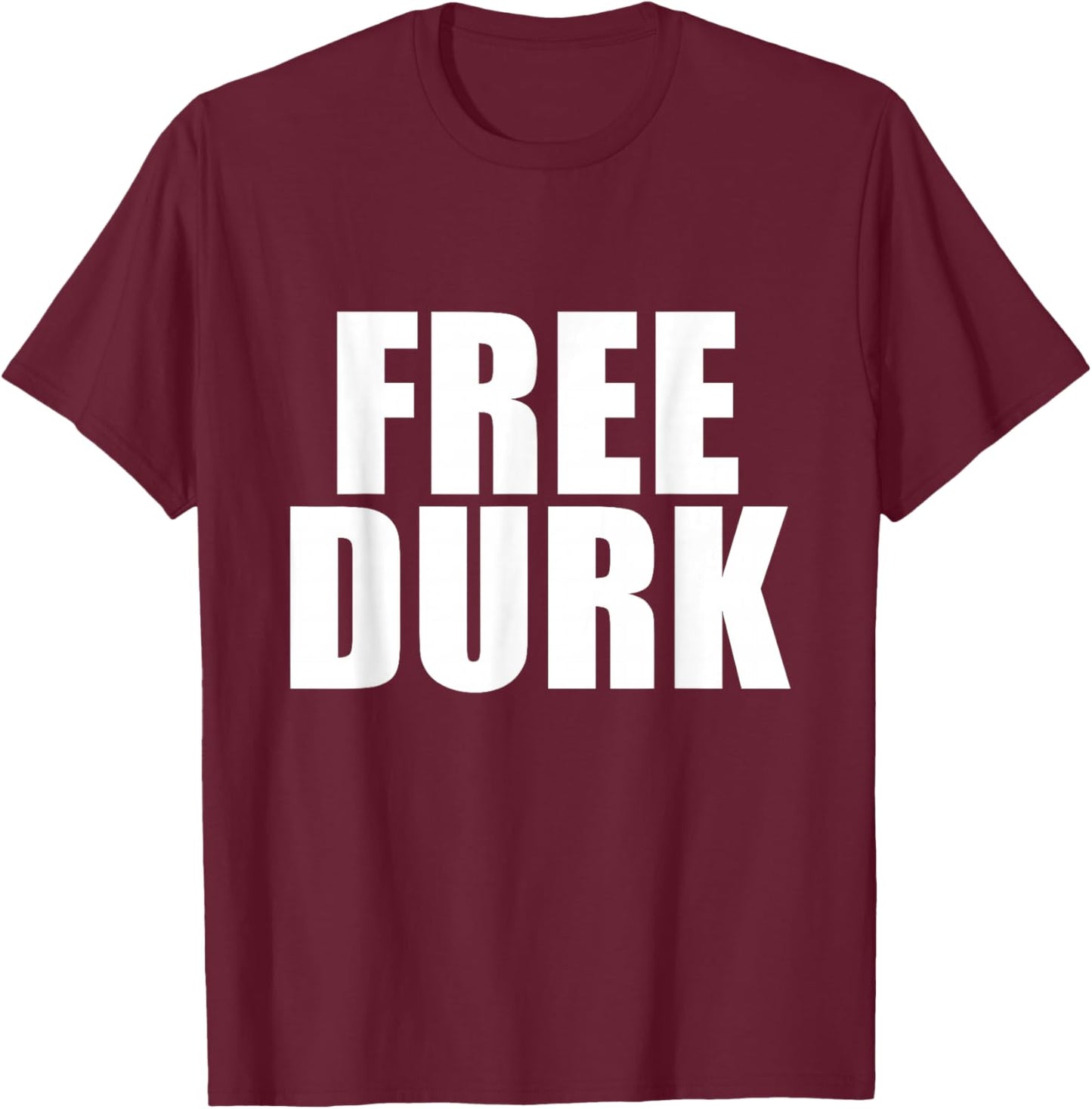 Free Durk Chicago T-Shirt - T-Shirt | Maroon