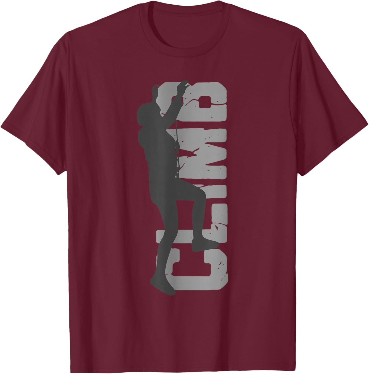 Rock Climbing Funny Bouldering Enthusiasts Women T-Shirt - T-Shirt | Maroon
