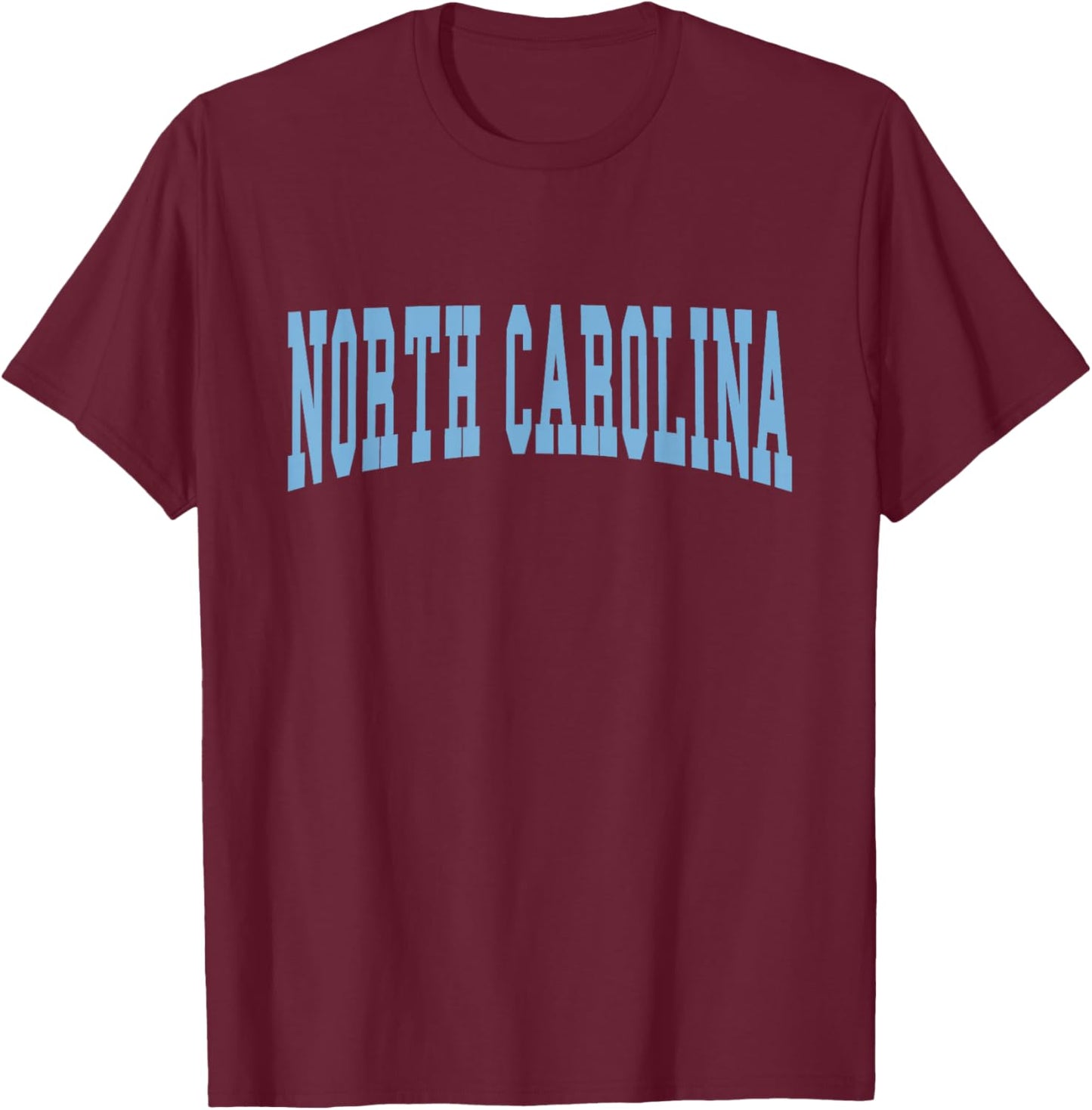 North Carolina Throwback Design Classic T-Shirt - T-Shirt | Maroon