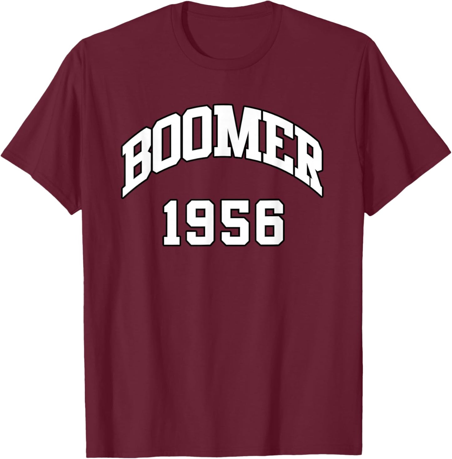 Boomer 1956 T-Shirt - T-Shirt | Maroon