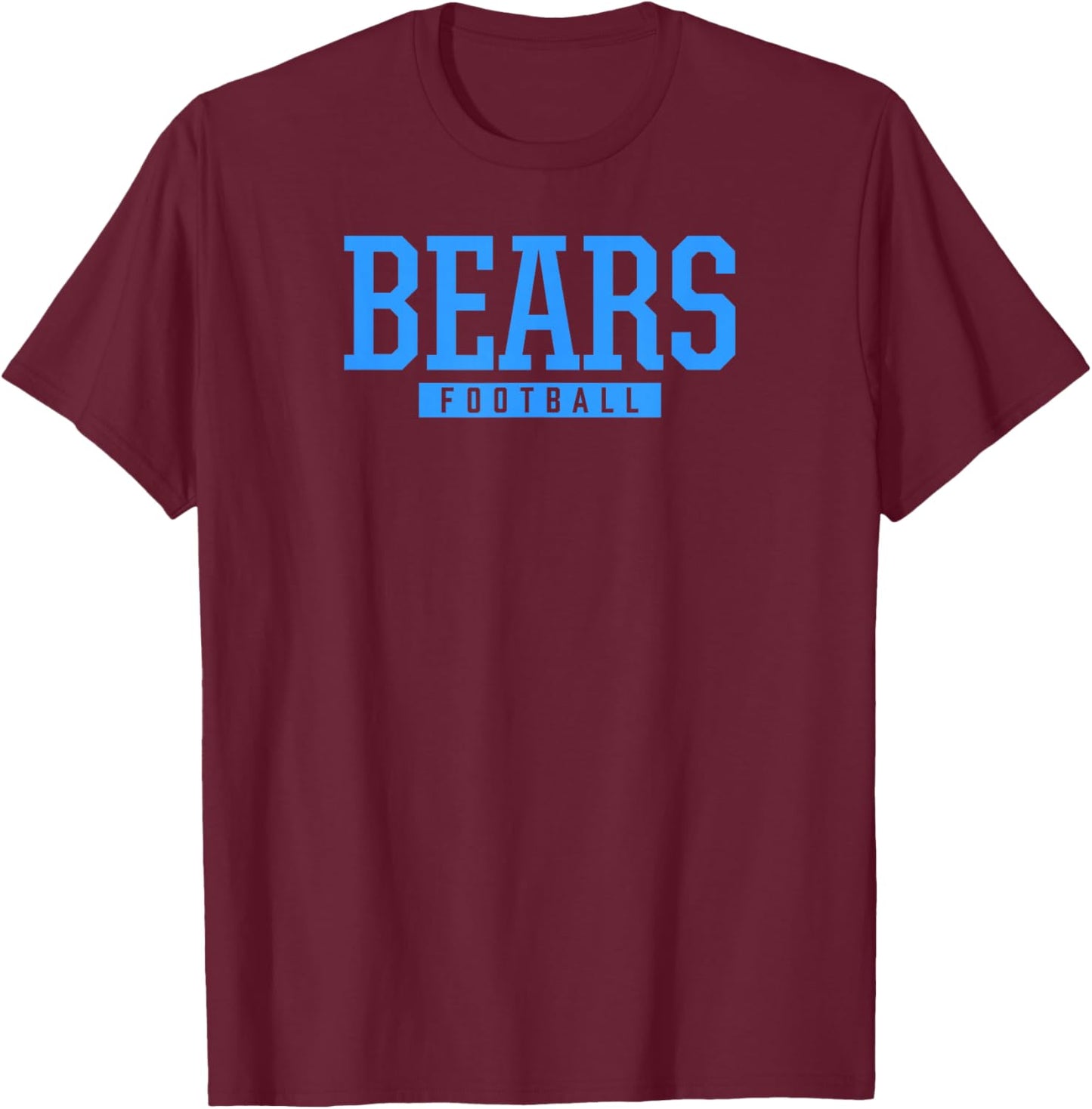 Olentangy Berlin Bears Football HS T-Shirt - T-Shirt | Maroon