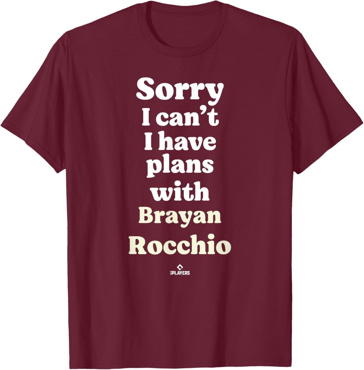 Brayan Rocchio Prospect Baseball Fan Gear T-Shirt - T-Shirt | Maroon