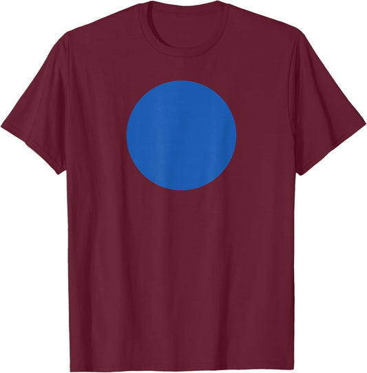 Blue Dot T-Shirt - T-Shirt | Maroon