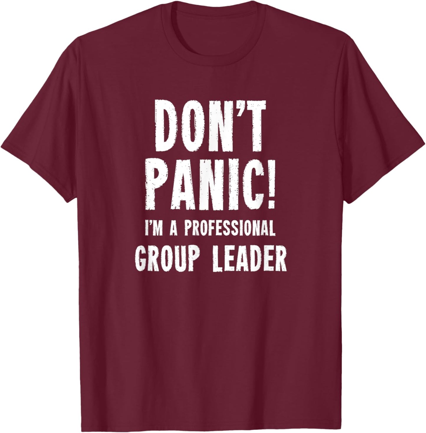 Group Leader T-Shirt - T-Shirt | Maroon