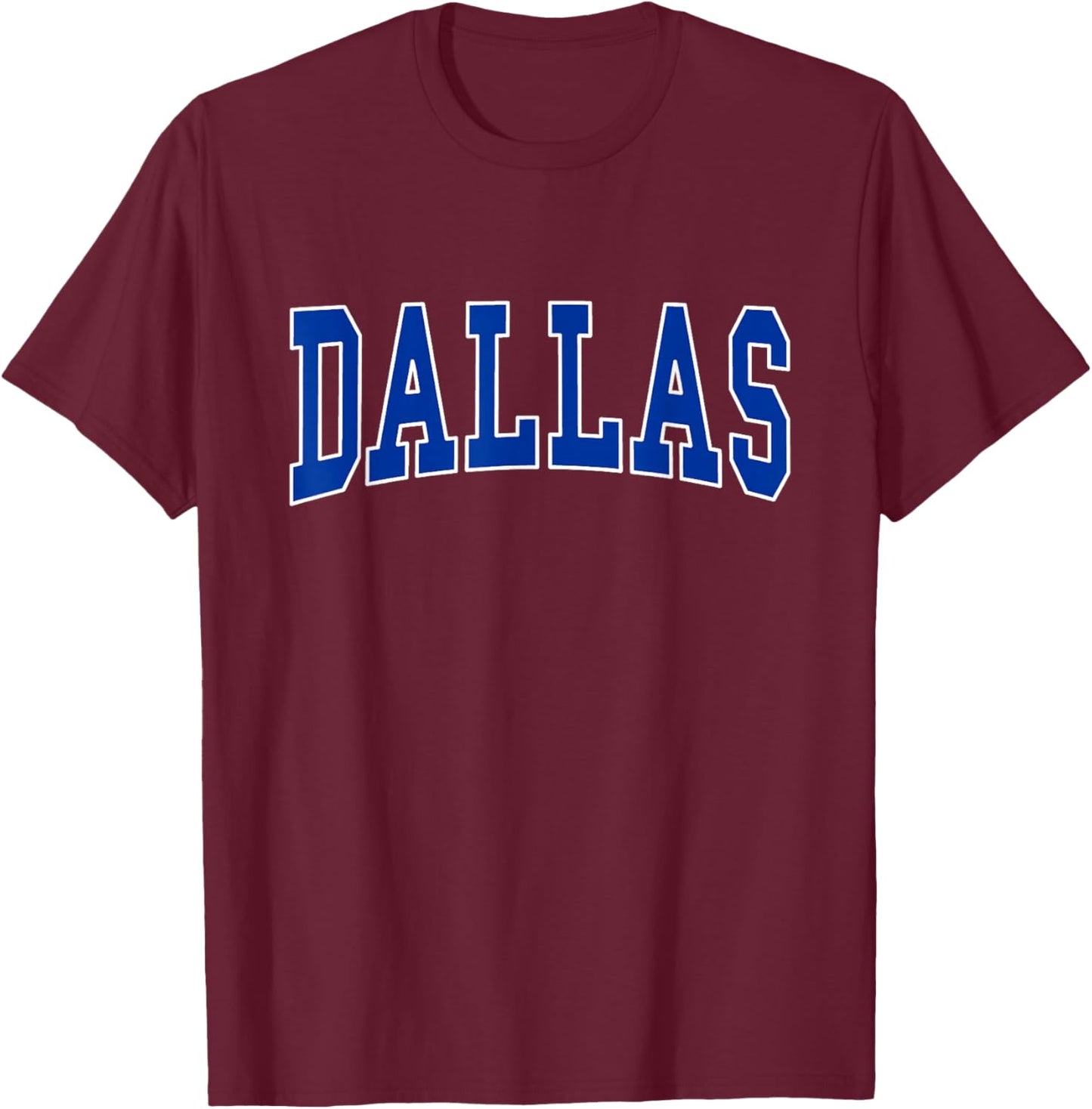 DALLAS - Throwback Design - Classic T-Shirt - T-Shirt | Maroon