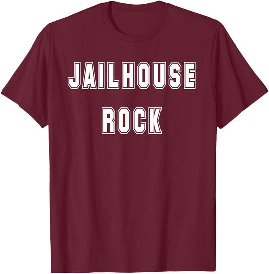 Jailhouse Rock T-Shirt - T-Shirt | Maroon
