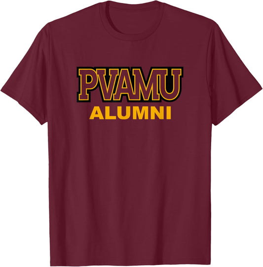 Prairie View A&M University Panthers Alumni T-Shirt - T-Shirt | Maroon