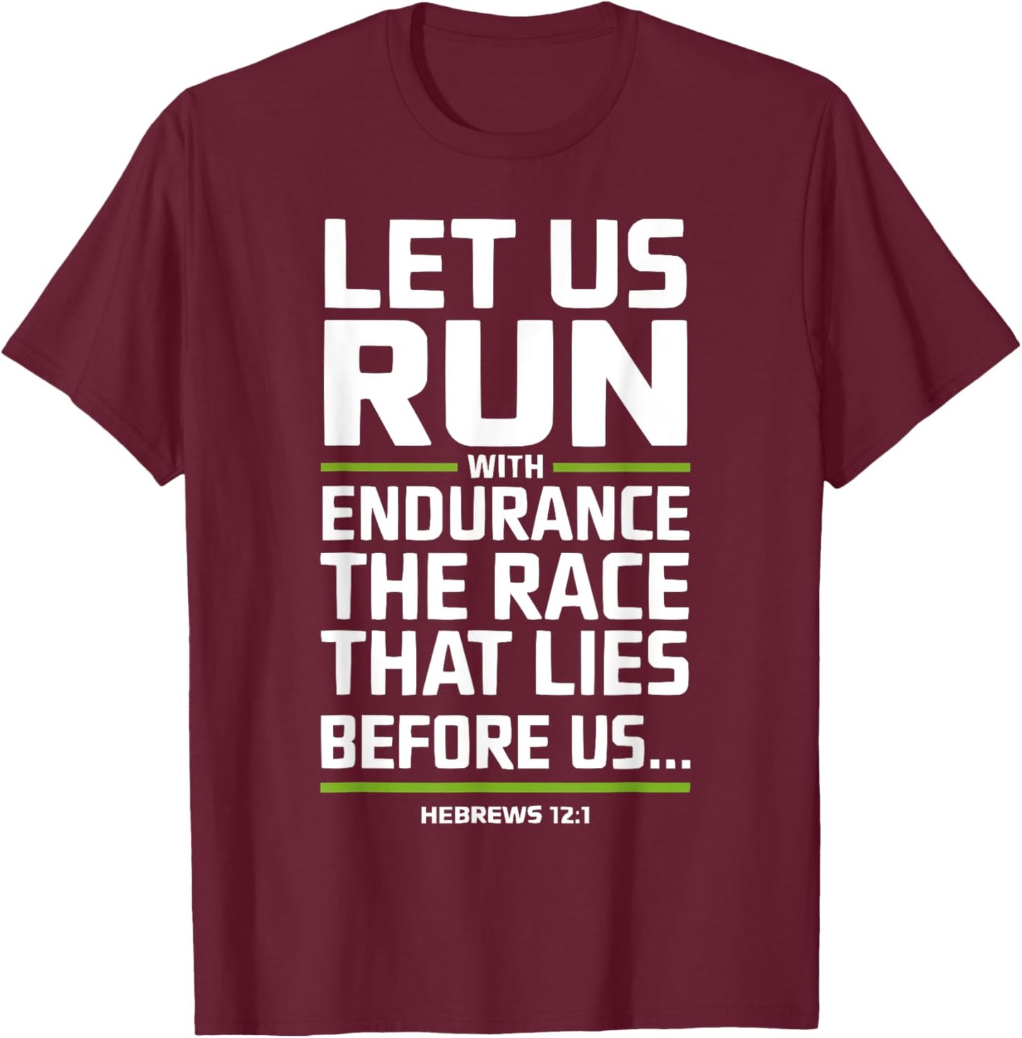 Running Jesus Christ Religion Christian Runner Christianity T-Shirt - T-Shirt | Maroon